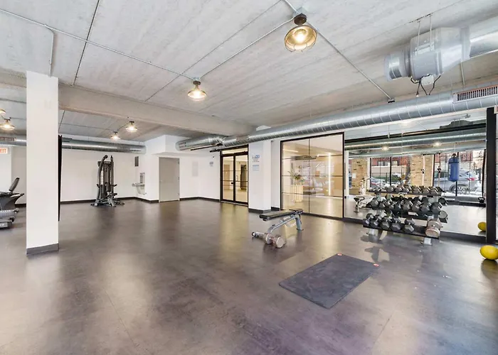Spacious 3br Urban Getaway W Gym Hébergement de vacances Chicago